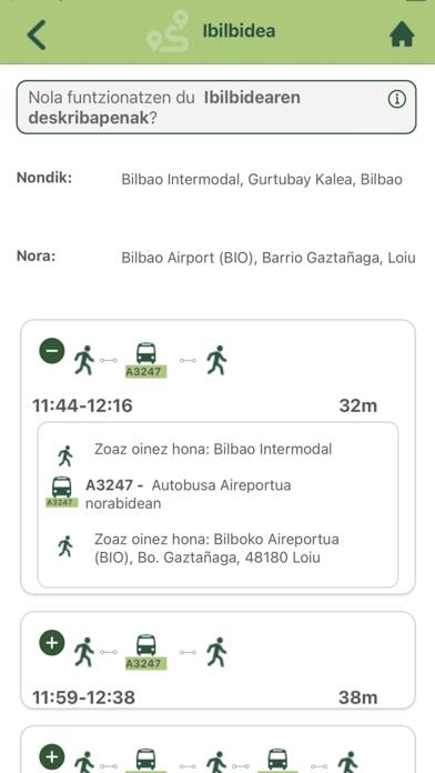 Bizkaibus Captura de pantalla de la aplicación #5