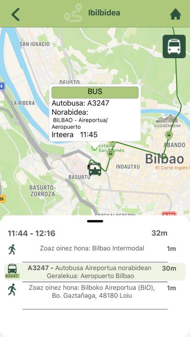 Bizkaibus Captura de pantalla de la aplicación #6