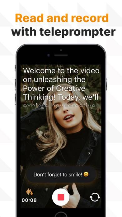 Teleprompter for Vloggers App preview #2