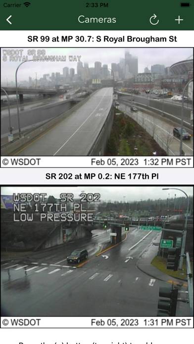 Washington State Traffic Cams App screenshot