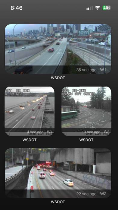 Washington State Traffic Cams App screenshot