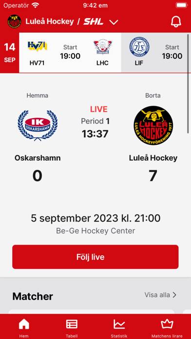 Luleå Hockey App screenshot #5