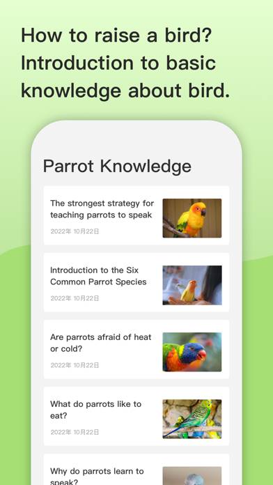 BirdTalker-Teach bird to talk App screenshot #4
