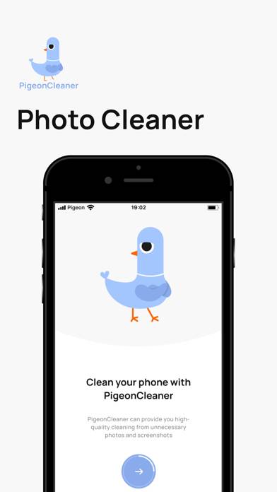 Pigeon Cleaner App screenshot #1