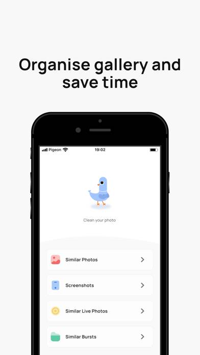 Pigeon Cleaner App screenshot #2