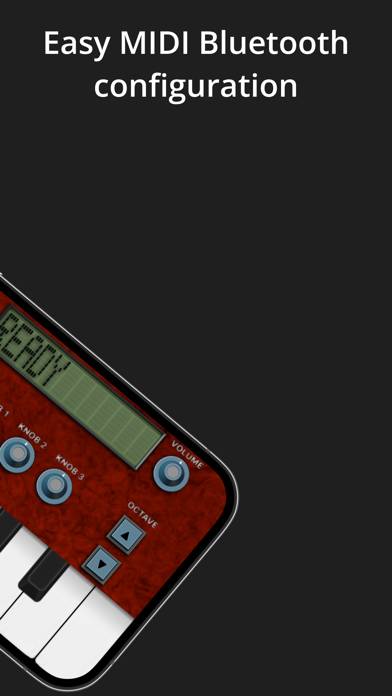 Keys : MIDI Controller Captura de pantalla de la aplicación