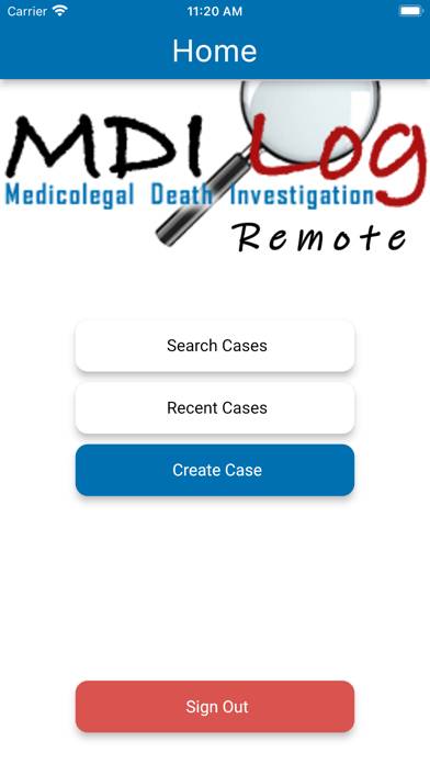 MDILog Remote App screenshot #2