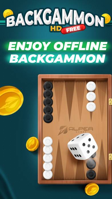 Backgammon HD - Offline screenshot