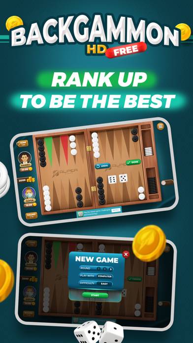 Backgammon HD App screenshot #4