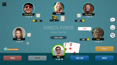 Kindza Poker Скриншот приложения #1