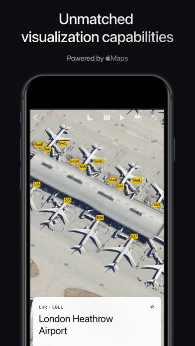 Airports. Captura de pantalla de la aplicación #4