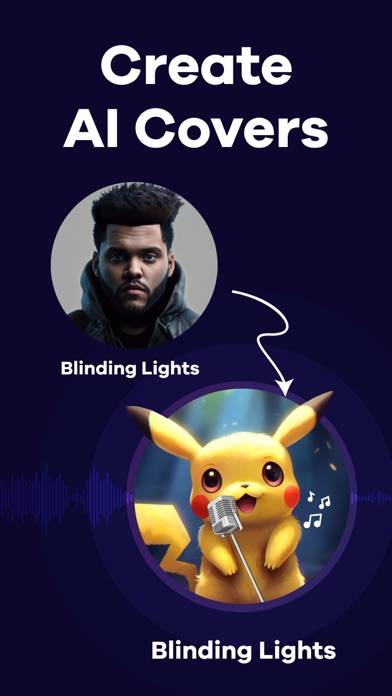 AI Cover & AI Music Captura de pantalla de la aplicación #1