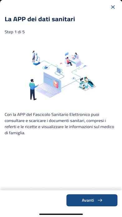 Fascicolo Sanitario Sardegna Schermata dell'app #1