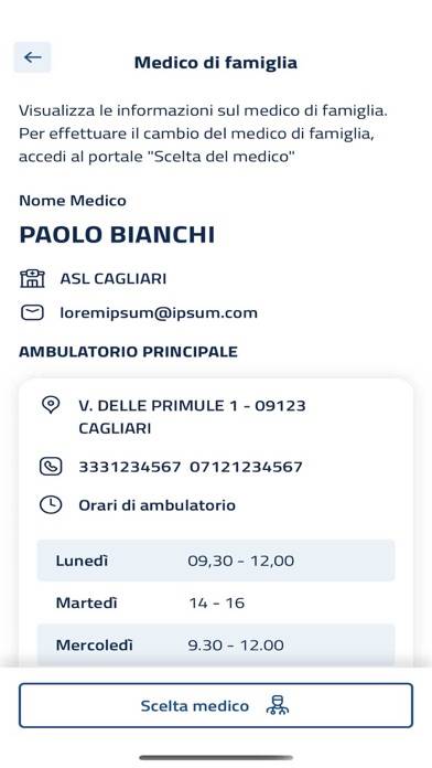 Fascicolo Sanitario Sardegna Schermata dell'app #5