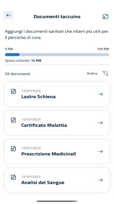 Fascicolo Sanitario Sardegna Schermata dell'app #6