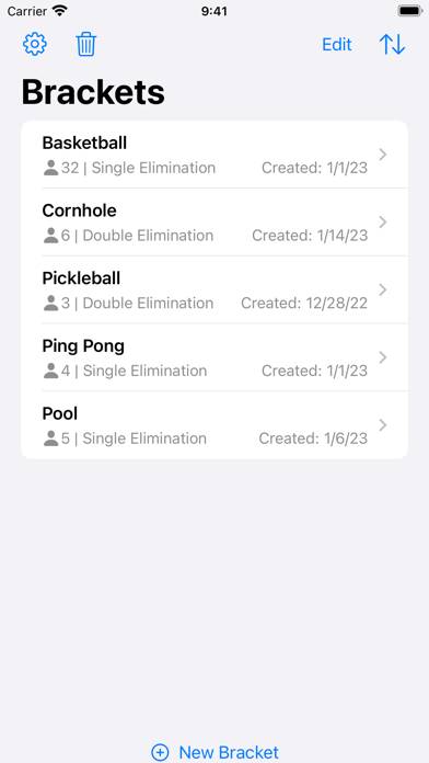 Bracket Builder App screenshot #1