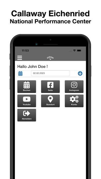 Callaway Eichenried App screenshot