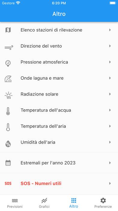 Marea Venezia App screenshot #5