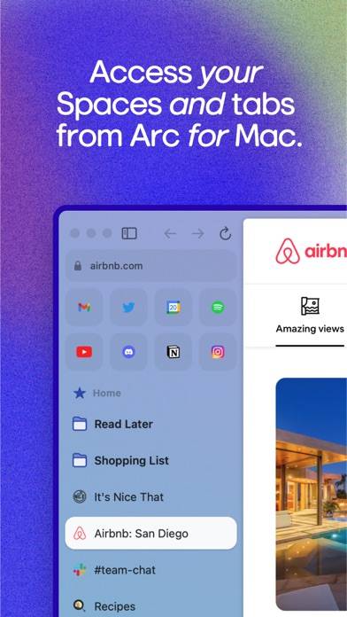 Arc Sidebar Sync App screenshot #2