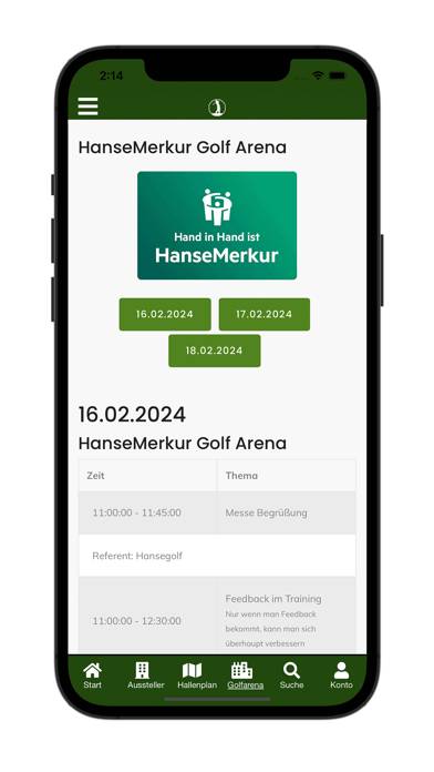 Hansegolf App-Screenshot #4