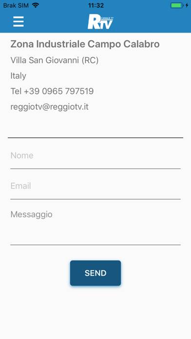 Reggio TV Schermata dell'app