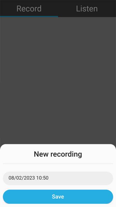 Quick Voice Recorder Pro Capture d'écran de l'application #5