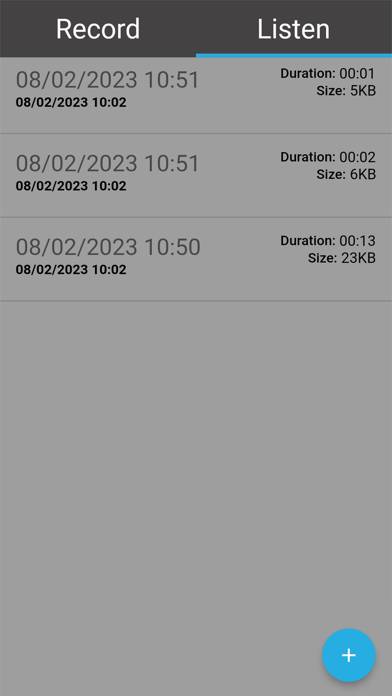 Quick Voice Recorder Pro App screenshot #6