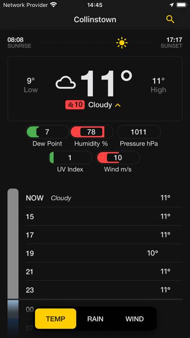 Darksun Weather App-Screenshot #3