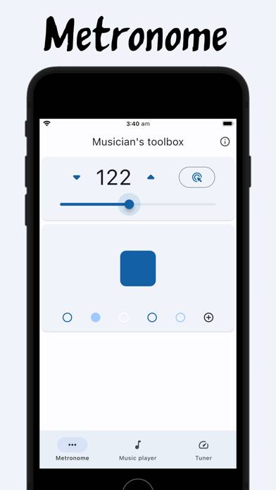 Musician's Toolbox App skärmdump #3
