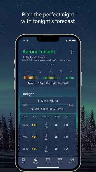 Step's Aurora Guide App screenshot #2