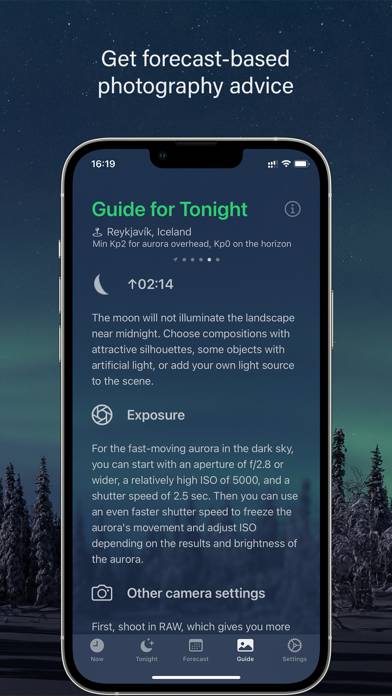 Step's Aurora Guide App screenshot #6