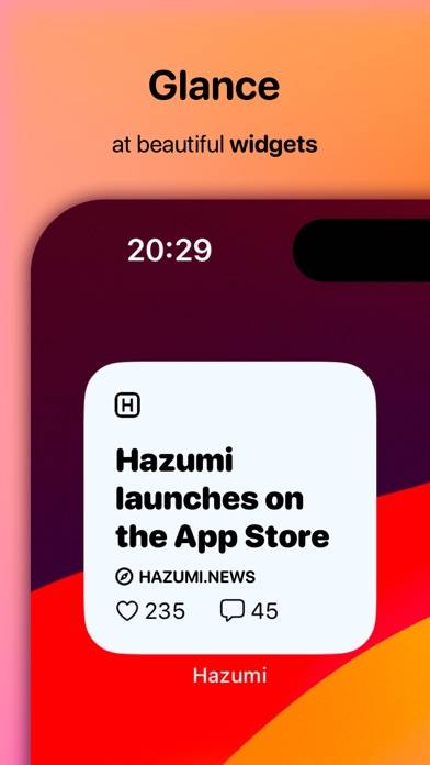 Hazumi News Capture d'écran de l'application #3