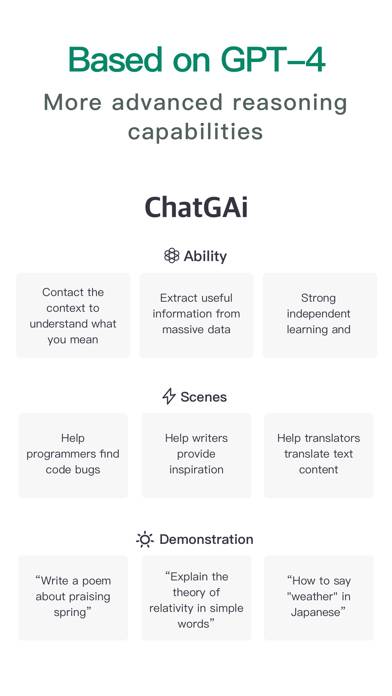 ChatGAi App screenshot #1