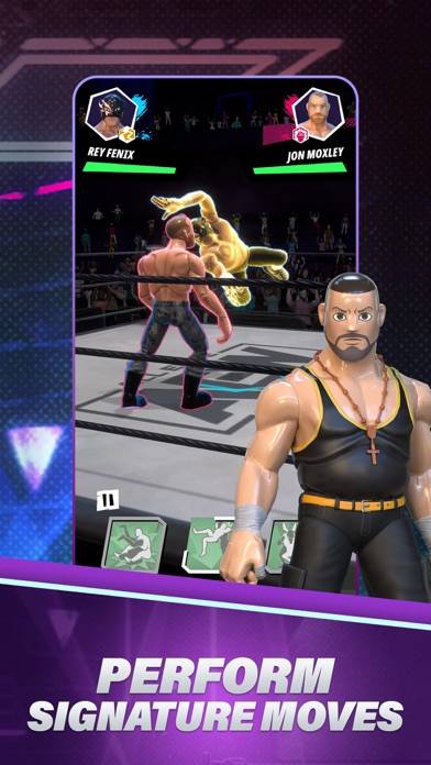 AEW: Figure Fighters game screenshot