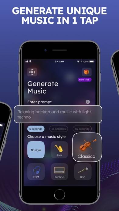 AI Cover & Music Generator Schermata dell'app #1