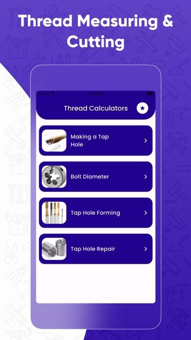 Thread Calculators App screenshot #3