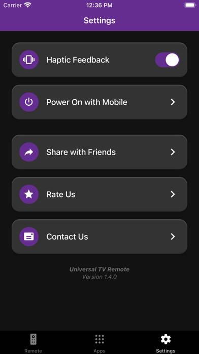 TV Remote App screenshot #3
