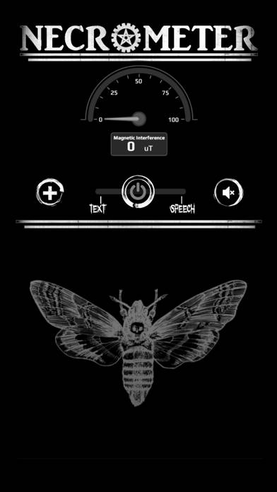 Necrometer Schermata dell'app #1