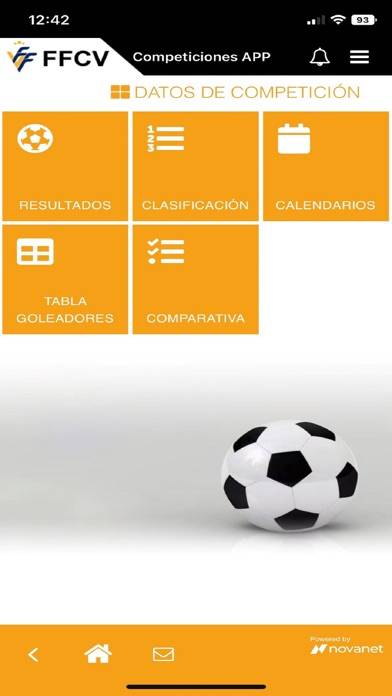 Intranet FFCV Captura de pantalla de la aplicación