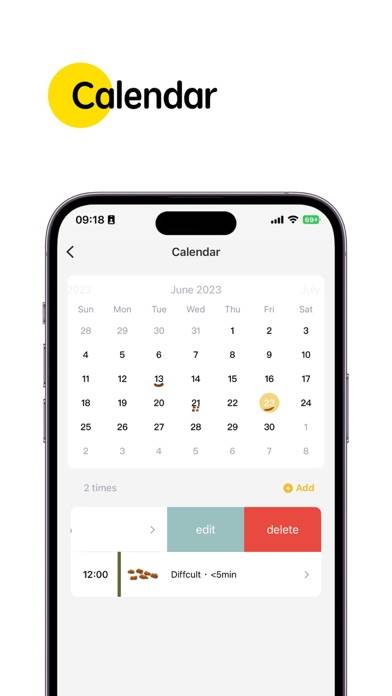 Poop Tracker & Calendar iPoop Schermata dell'app #2