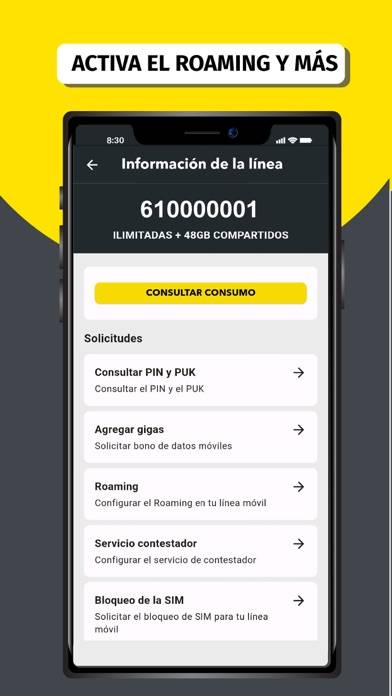 Mi Embou Captura de pantalla de la aplicación
