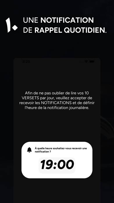 Dix Versets App preview #3