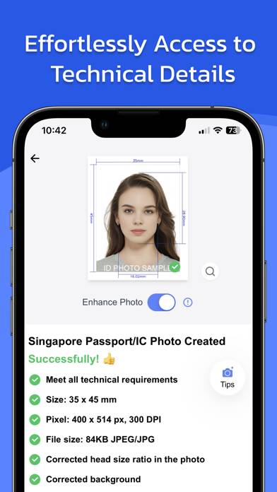 Passport Photo Maker Pro App screenshot #4