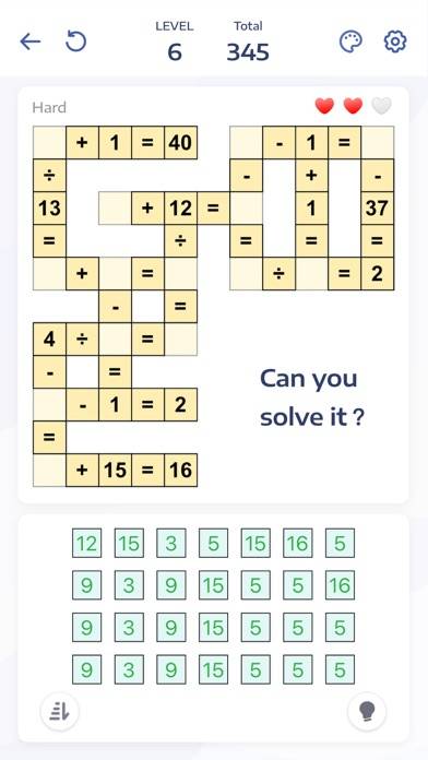 Math Puzzle Games Скриншот приложения #3