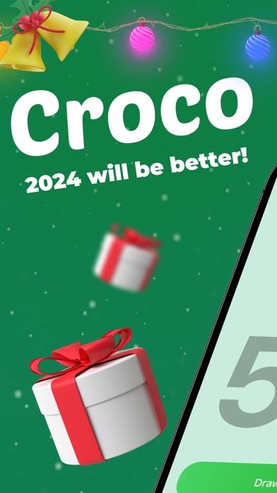 Croco word party game Скриншот приложения #1