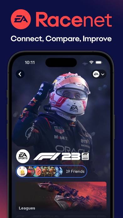 EA Racenet Schermata dell'app #1
