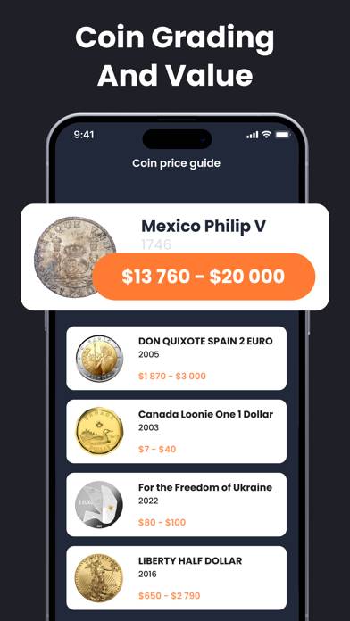 CoinIn: Coin Scan Identifier Schermata dell'app #4