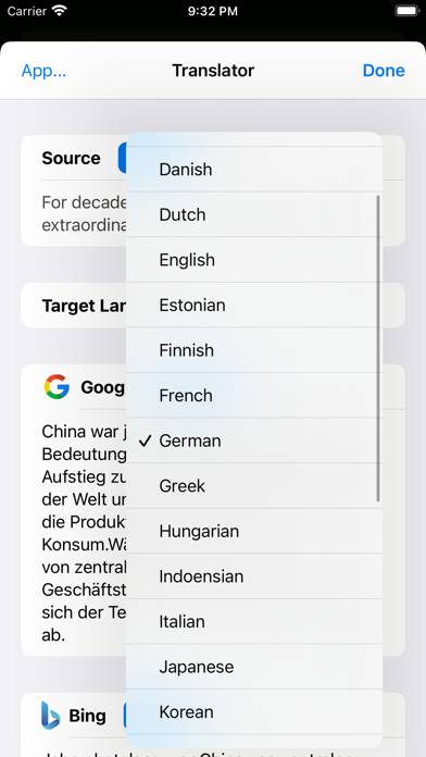 Multi Translators with DeepL App screenshot #6