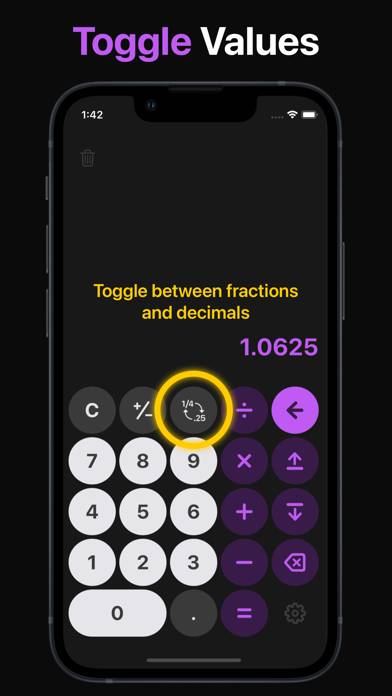 Fraction Calculator Capture d'écran de l'application #6