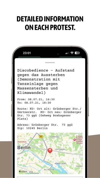 Polizei Stressi App-Screenshot